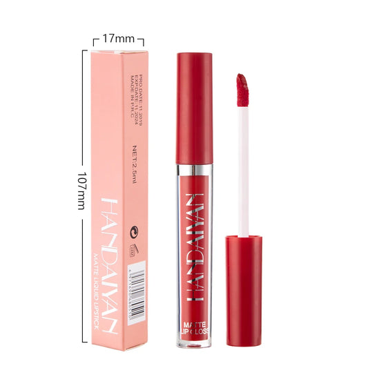 Velvet Matte Lip Gloss Nude Liquid Lipstick