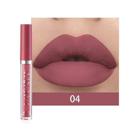 Velvet Matte Lip Gloss Nude Liquid Lipstick
