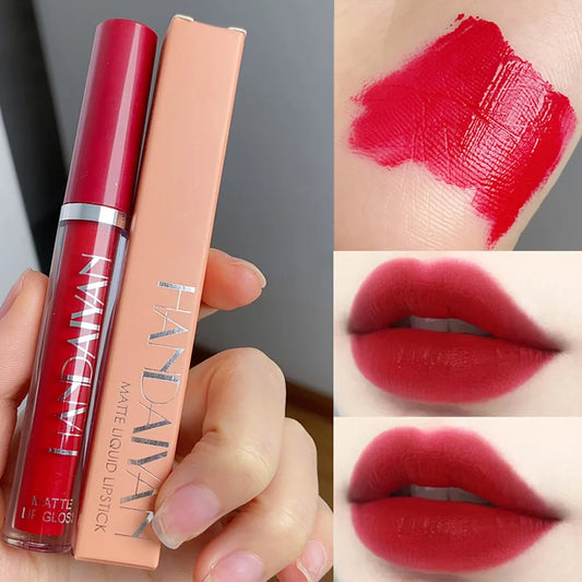 Velvet Matte Lip Gloss Nude Liquid Lipstick